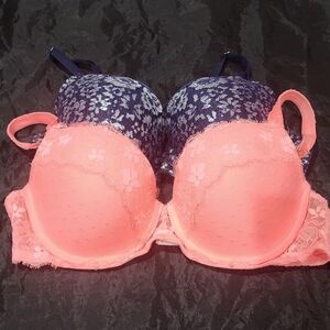 Victoria'a Secret Dream Angels Demi Bra 34DD, Set of 2